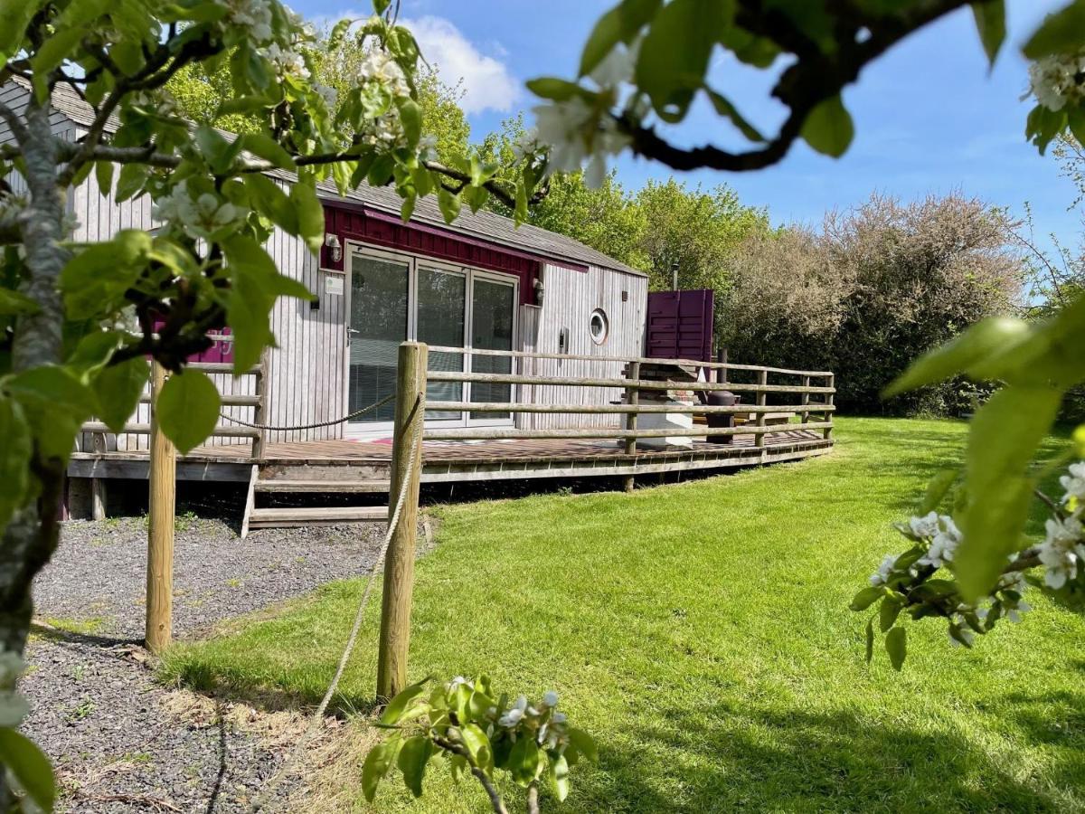 Purple Cargopod At Lee Wick Farm Cottages & Glamping Clacton-on-Sea Exterior photo